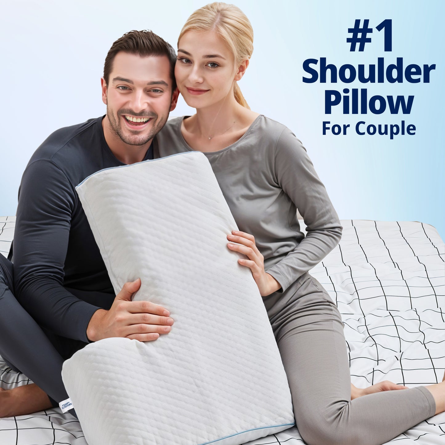 Shoulder relief pillow