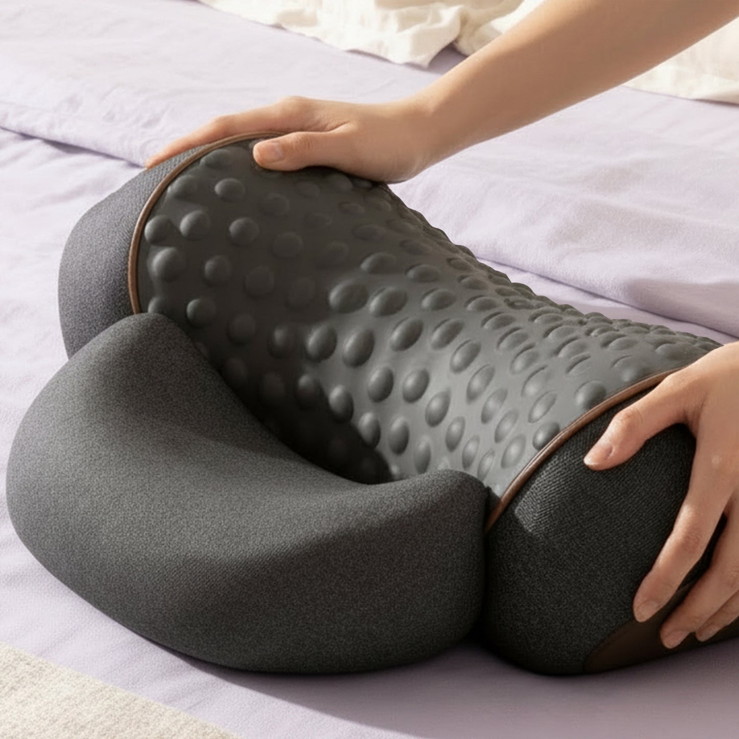 Neck & Shoulder Traction Massager Pillow