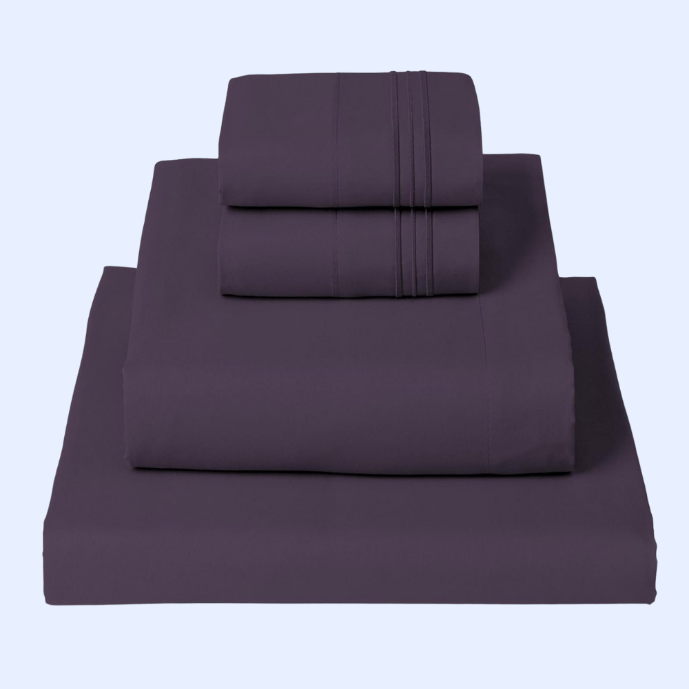 Set de lenjerie de pat din bumbac de lux - moale și respirabil, colecția hotelieră cu buzunar adânc