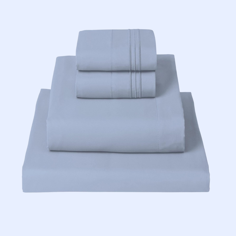 Set de lenjerie de pat din bumbac de lux - moale și respirabil, colecția hotelieră cu buzunar adânc