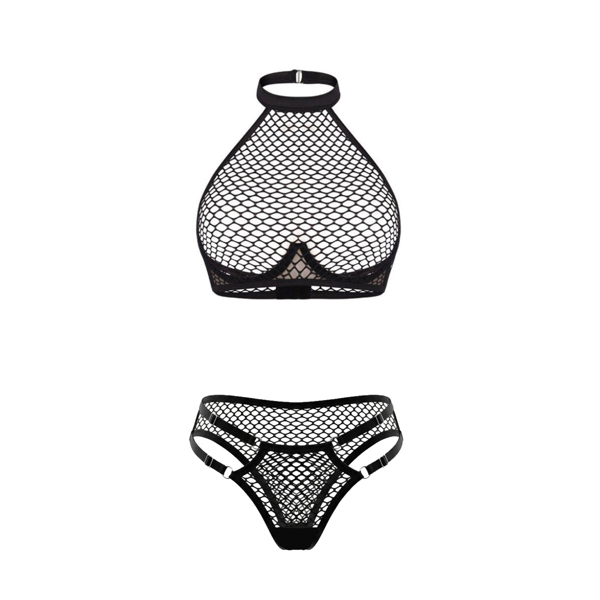 Allure Fishnet Set