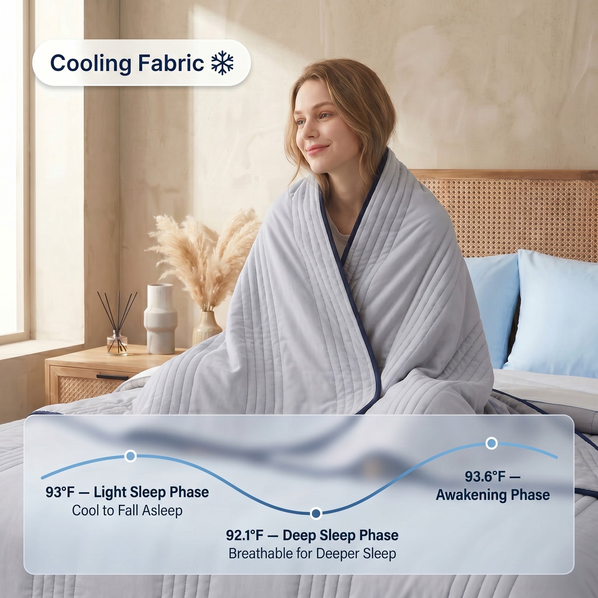 Comfy Sleepers® Ice Cooling Blanket