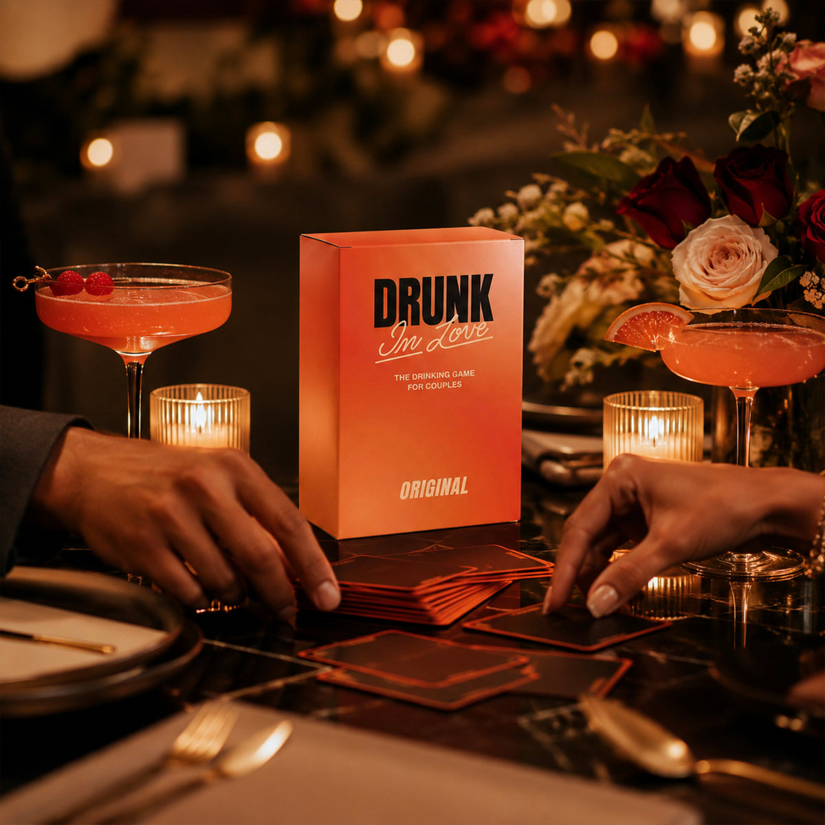 Drunk In Love - Couples Drinking Card Game