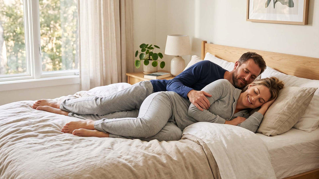 relationship sleeping positions