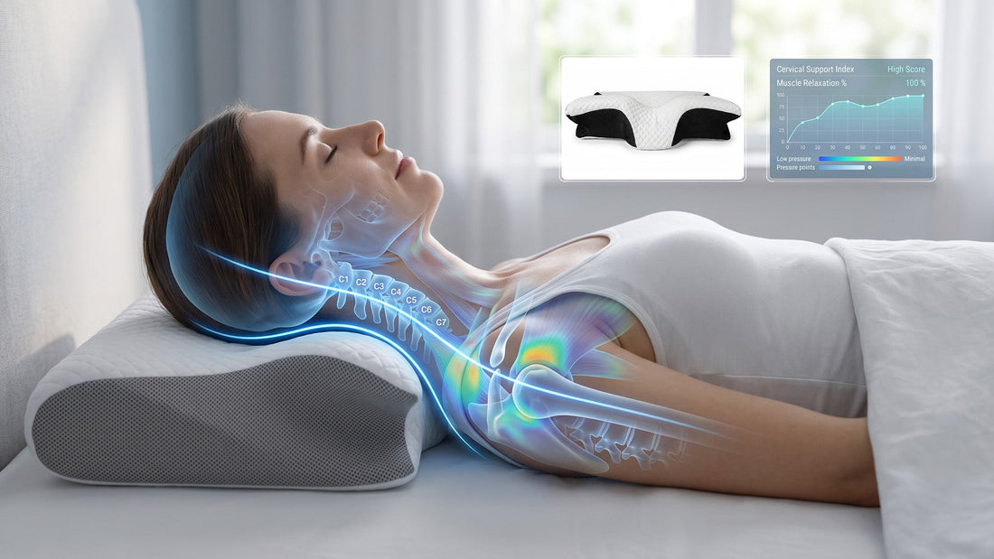 How a Butterfly Support Pillow Works