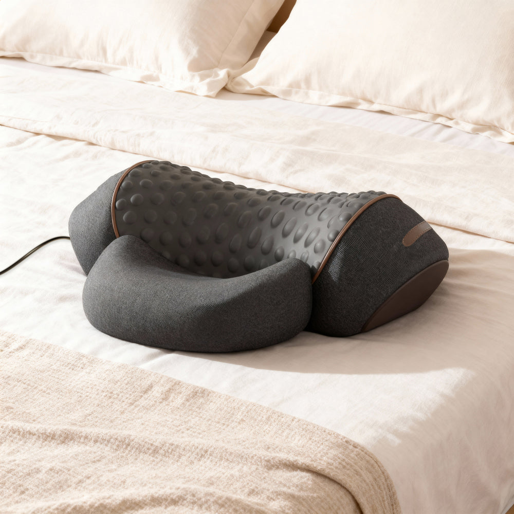 Almohada Masajeadora con Tracción para Cuello y Hombros