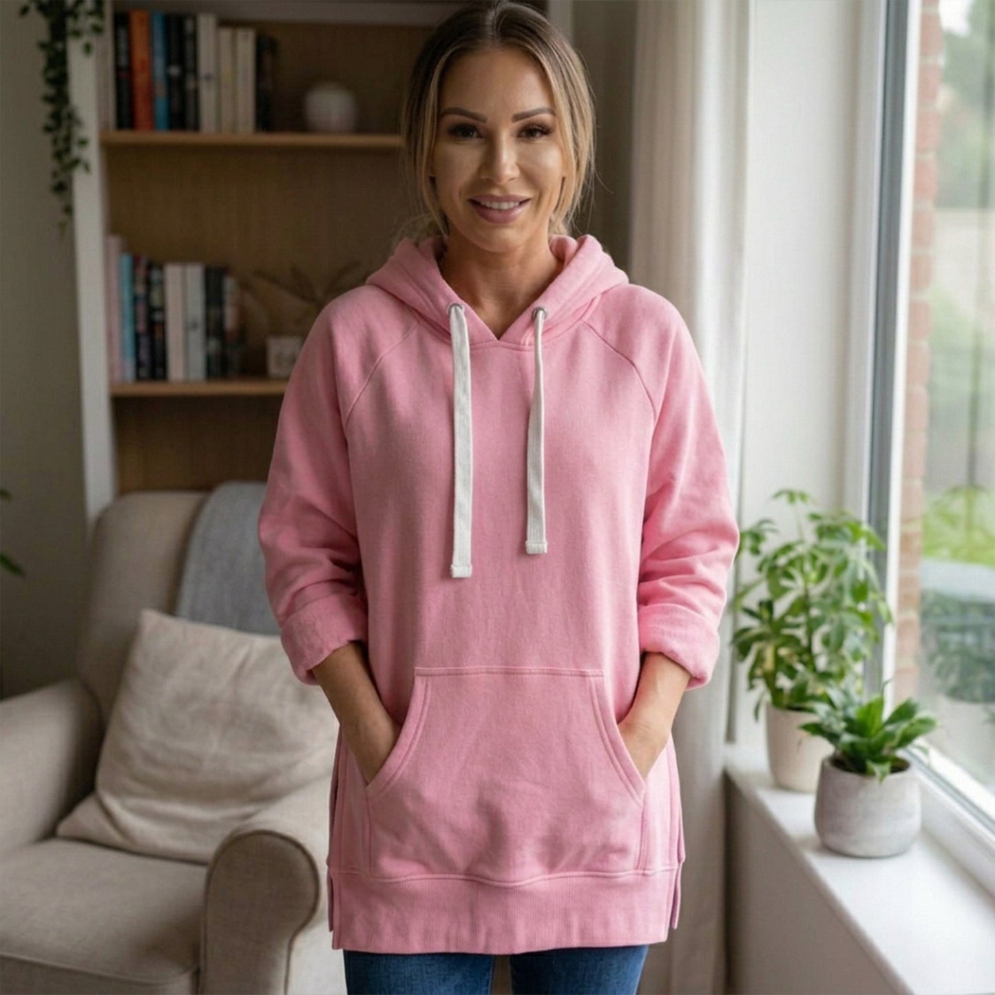 Oversized Hoodie Dress (With Fleece)