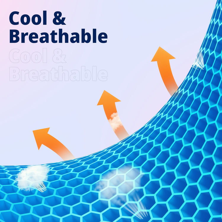 Honeycomb Gel Seat Cushion For All-day Comfort while Working
