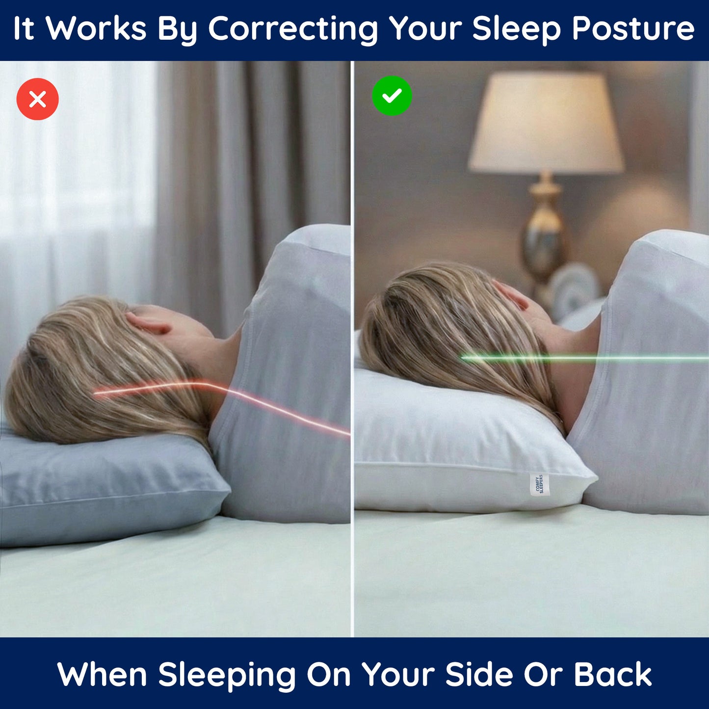 Regulowana poduszka warstwowa - połączenie miękkości i wsparcia