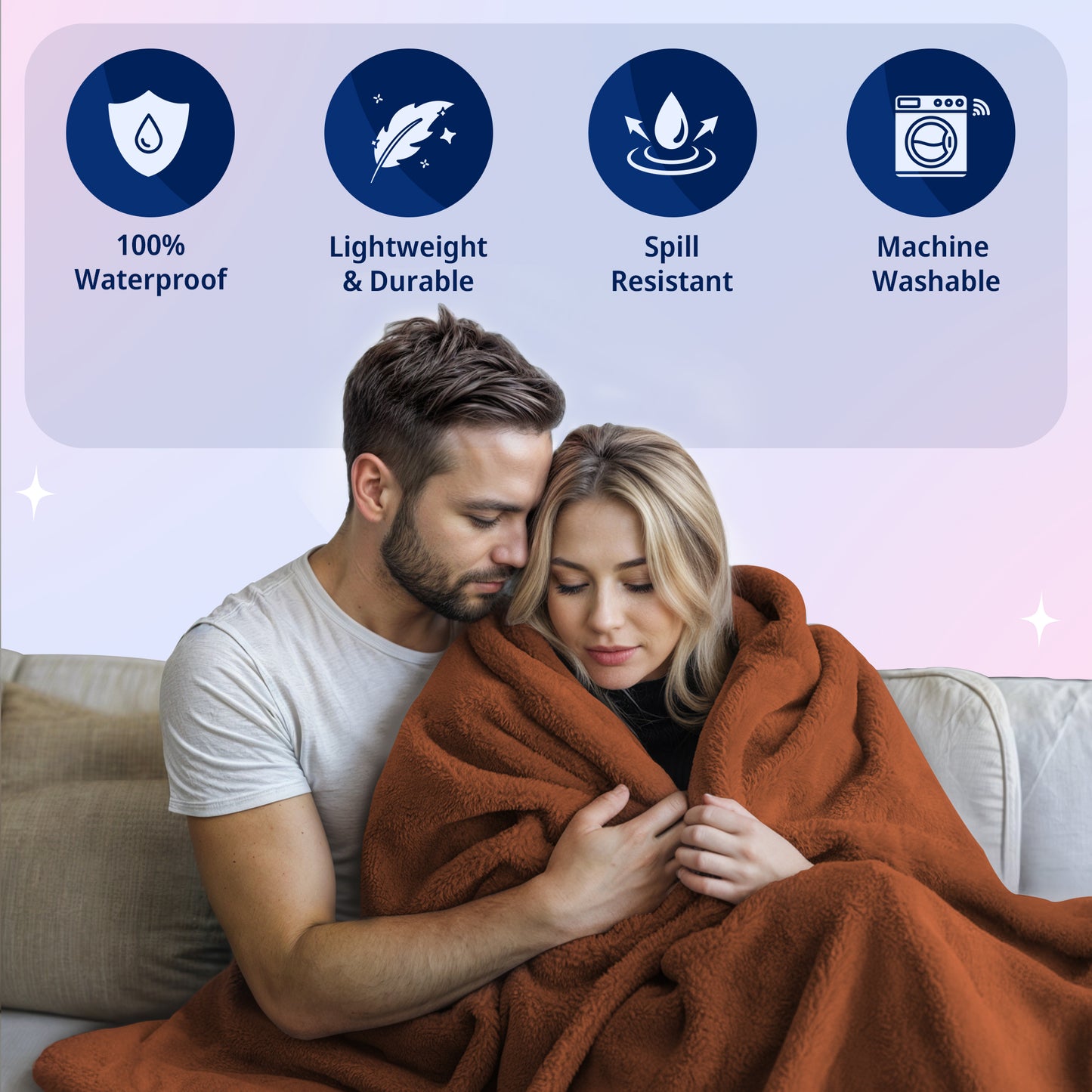 Waterproof Intimacy Blanket for Unmatched Comfort and Protection