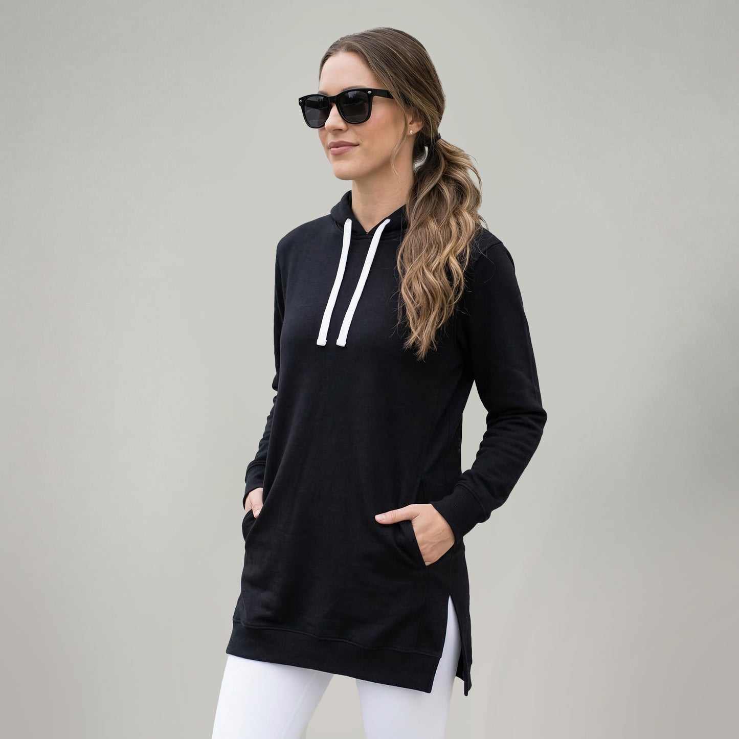 Oversized Hoodie Dress (With Fleece)