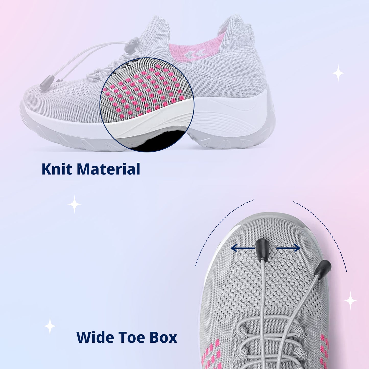 Ortho Stretch Comfort Shoes for Women - Comfort & Relief From All Day Walking