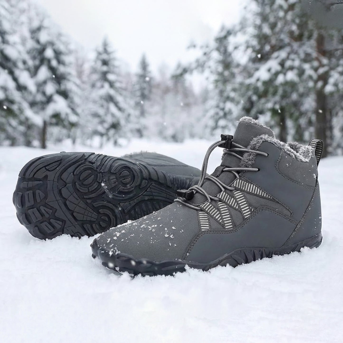 Winter Barefoot Shoes - Warm & Flexible