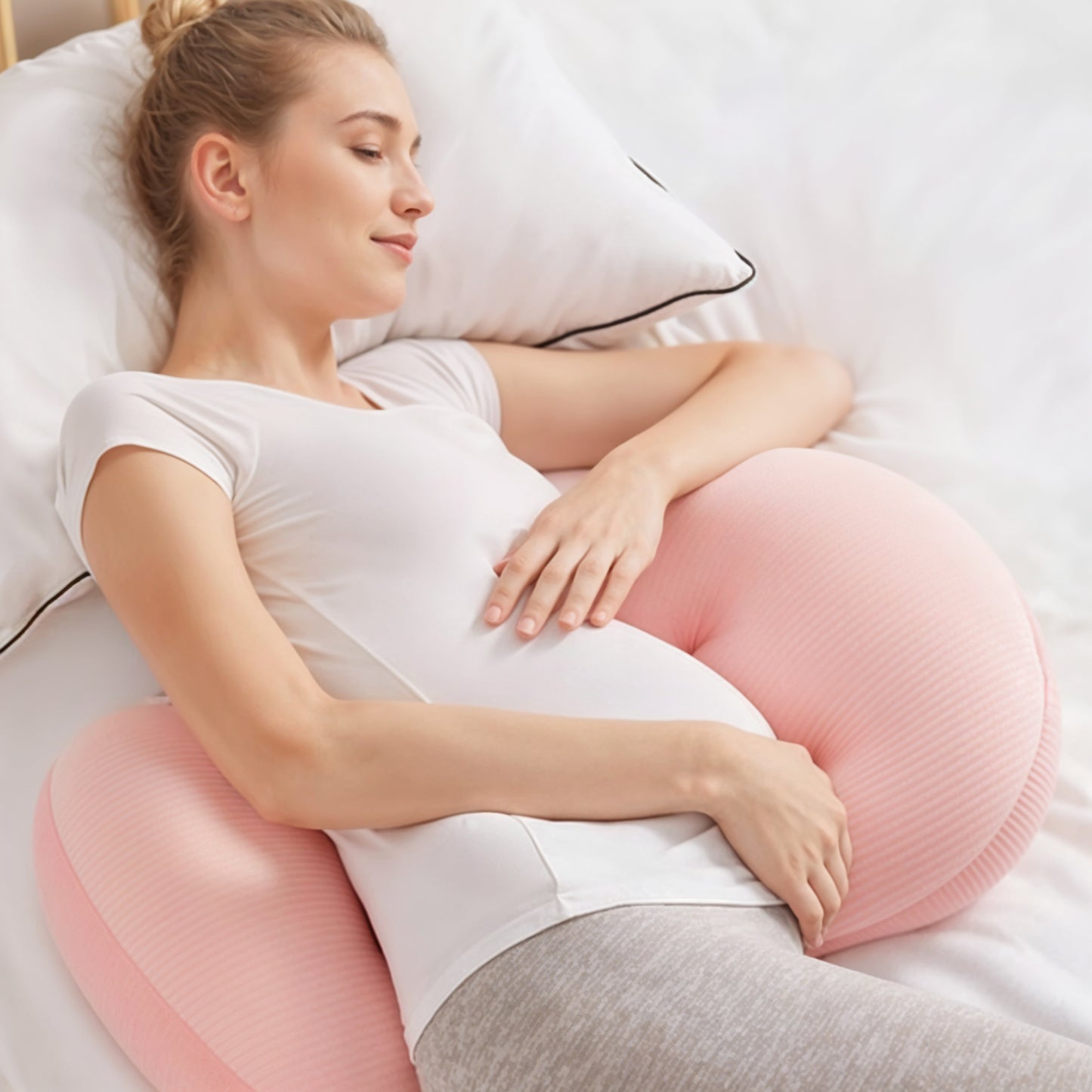 Maternity Side Sleeping Support Pillow
