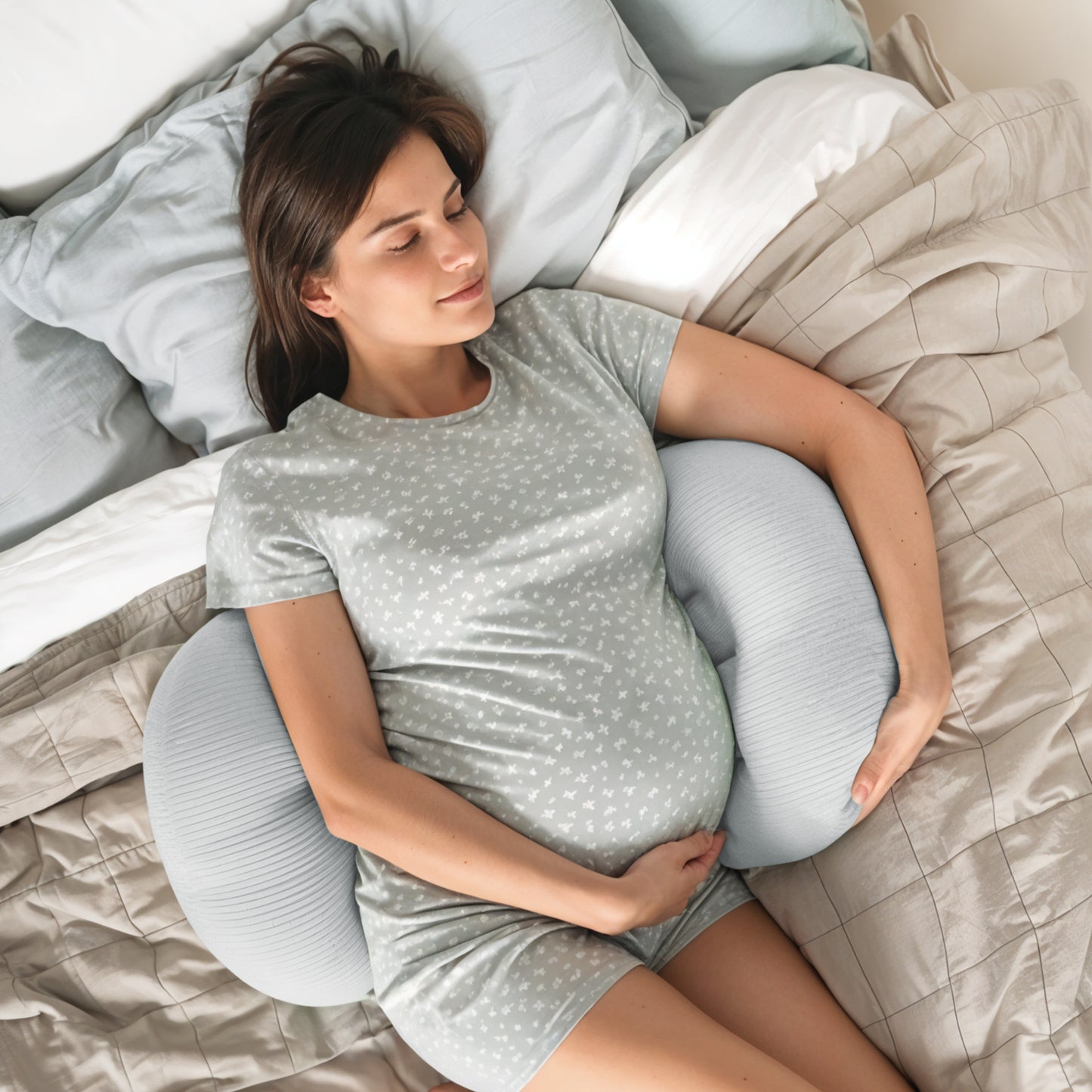 Maternity Side Sleeping Support Pillow