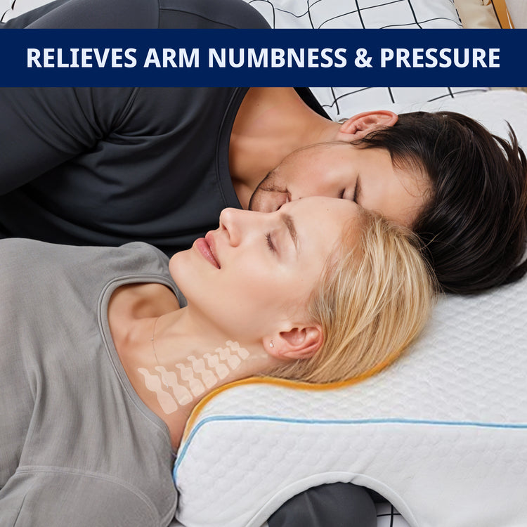 Shoulder Relief Pillow - Flexible Arm Positions for Personalised Comfort