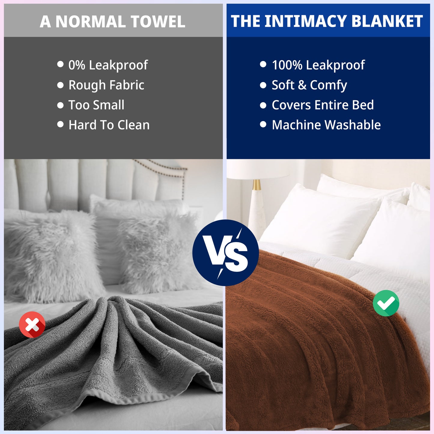 Waterproof Intimacy Blanket for Unmatched Comfort and Protection