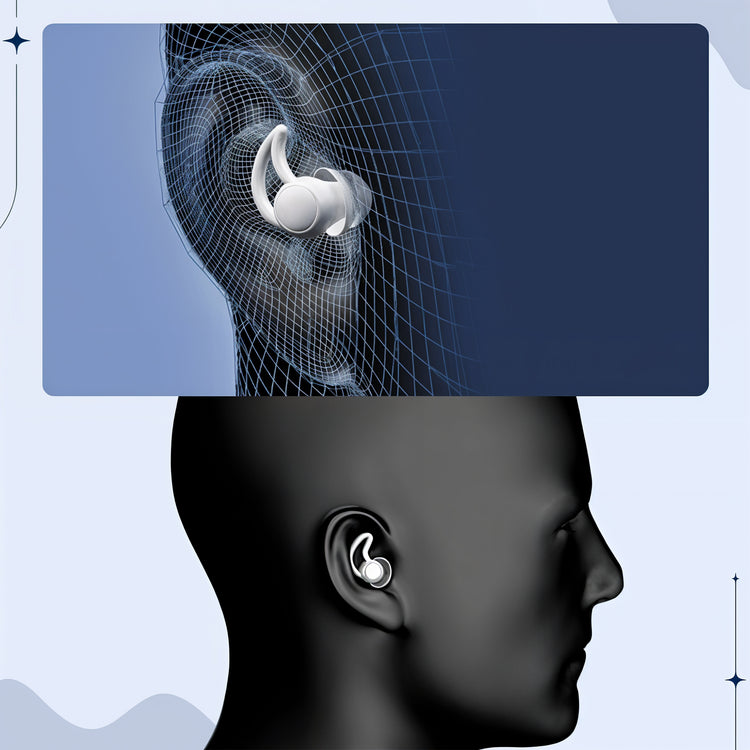 Bouchons d'oreilles apaisants pour le sommeil