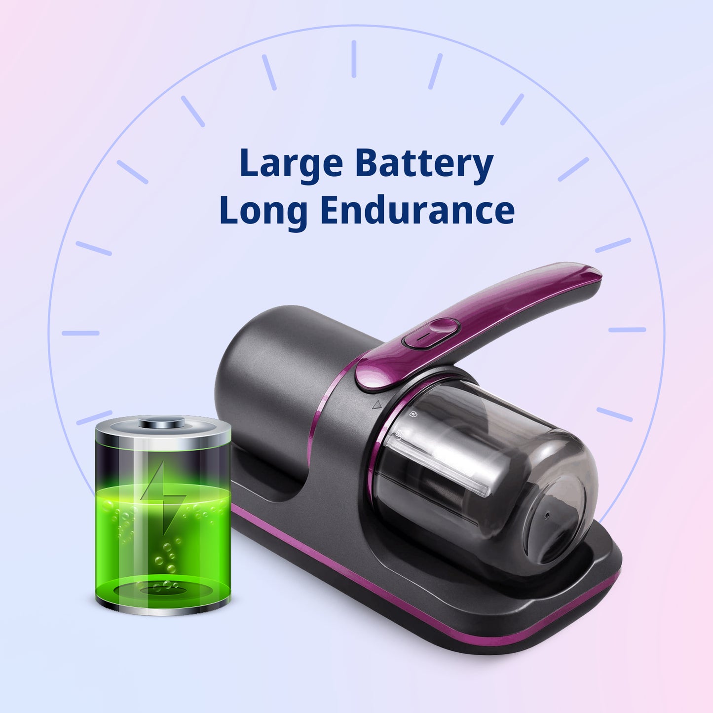 Dust Vacuum & Iron – Perfect for Furniture, Bedsheets, Mattresses & More