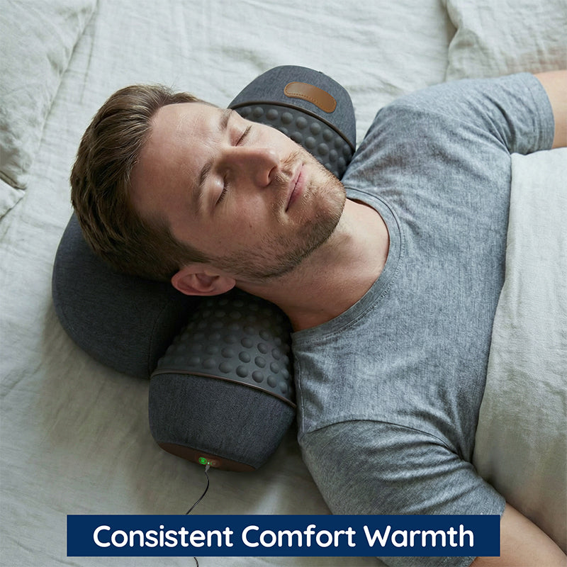 Almohada Masajeadora con Tracción para Cuello y Hombros