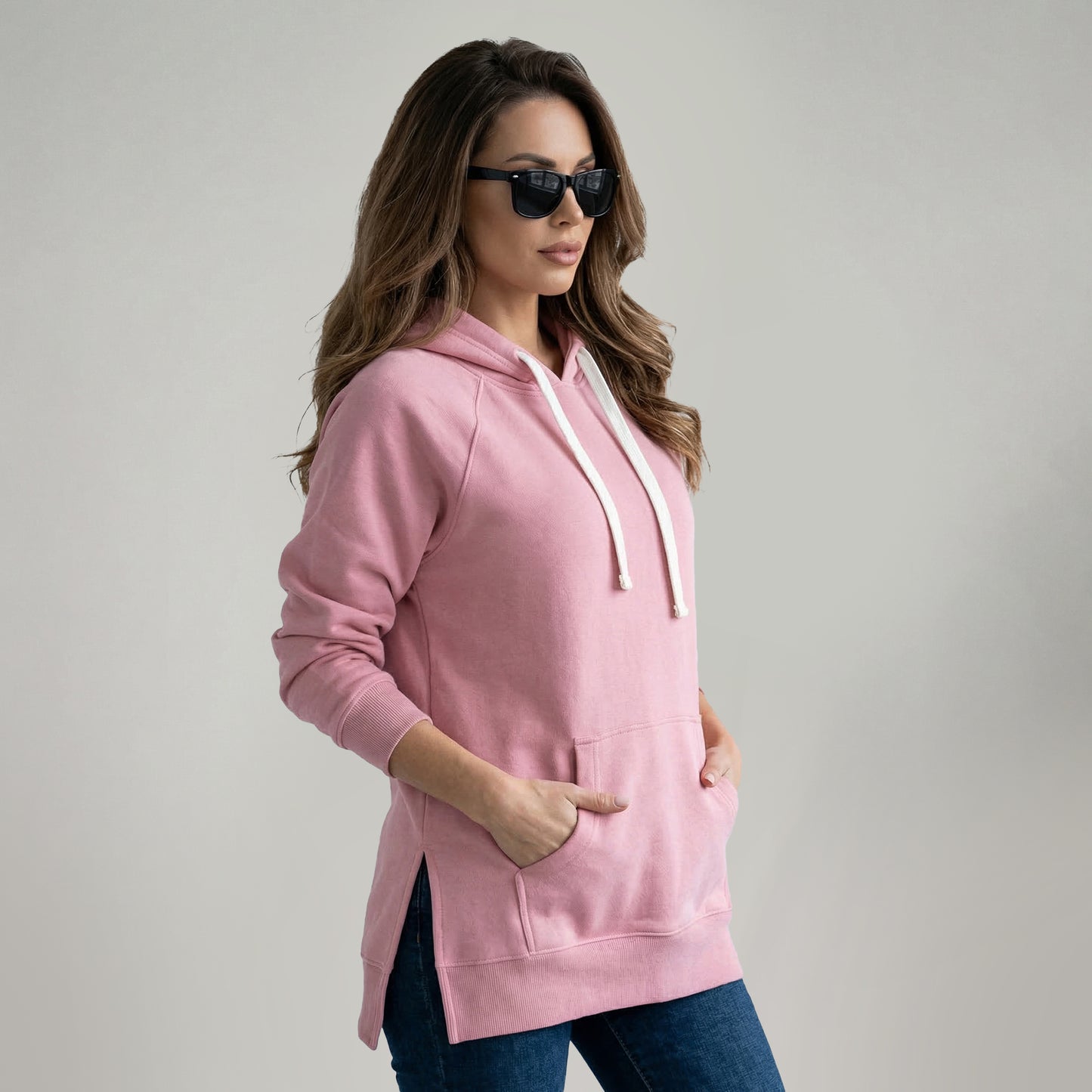 Oversized Hoodie Dress (With Fleece)