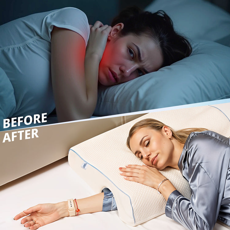 Shoulder Relief Pillow - Flexible Arm Positions for Personalised Comfort