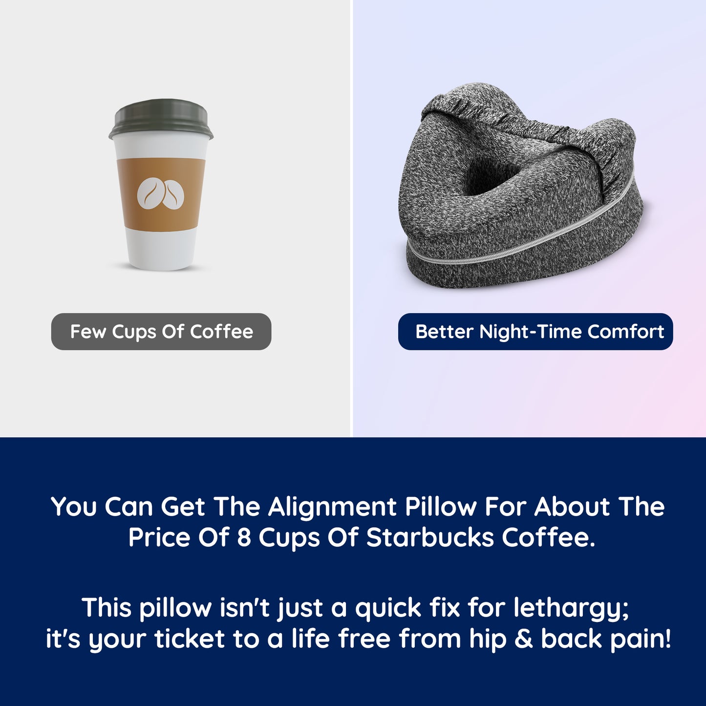 Leg Alignment Pillow