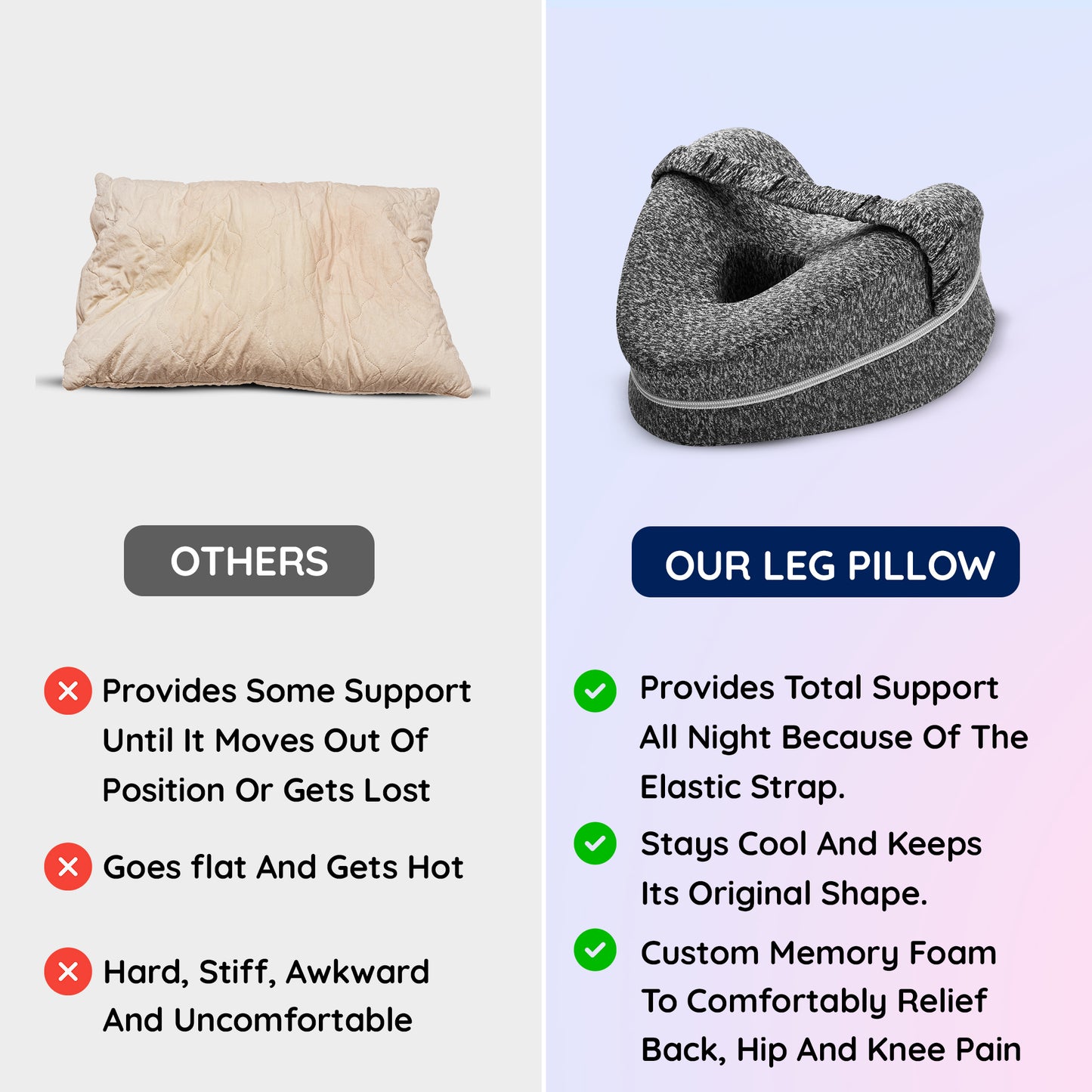 Leg Alignment Pillow