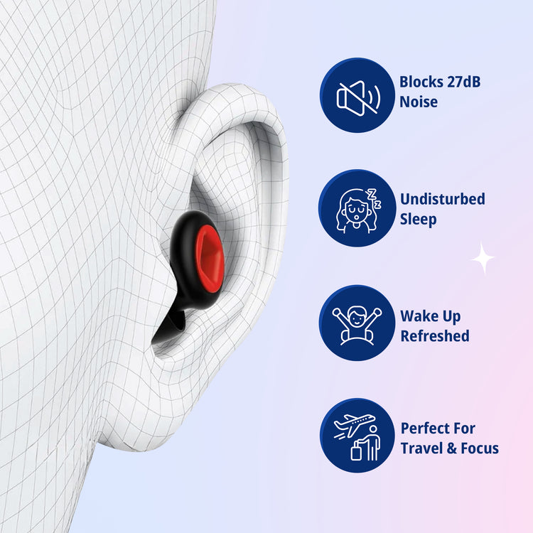 Earplugs for Sleep & Travel