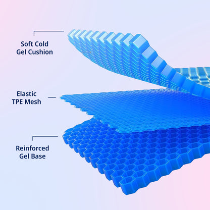Honeycomb Gel Seat Cushion – All-day Comfort while Working