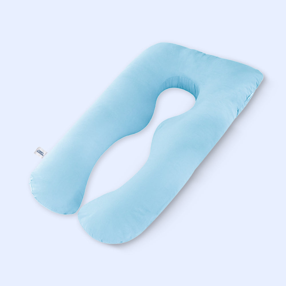 Cuscino Maternità a Forma di U - Indispensabile per Comfort Regolare e Sonno in Gravidanza