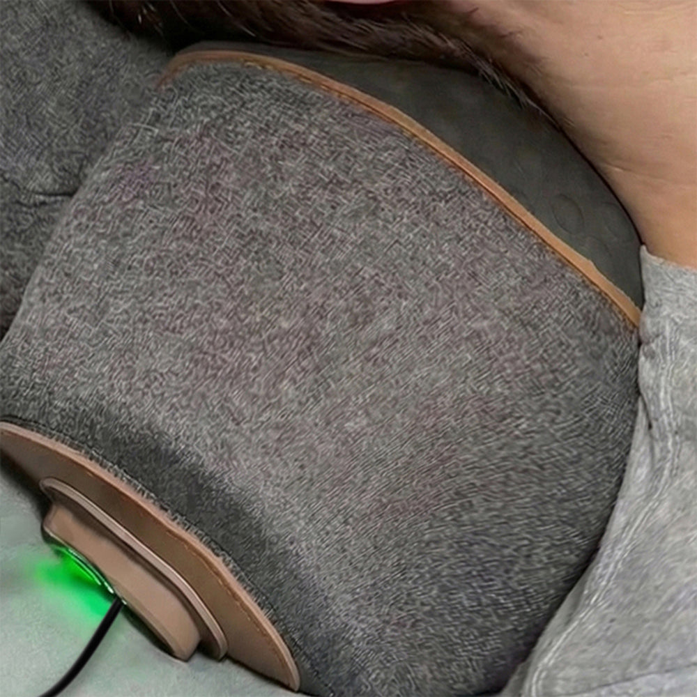 Almohada Masajeadora con Tracción para Cuello y Hombros