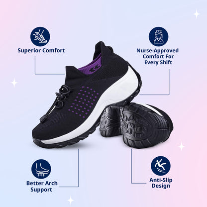 Ortho Stretch Comfort Shoes for Women - Comfort & Relief From All Day Walking