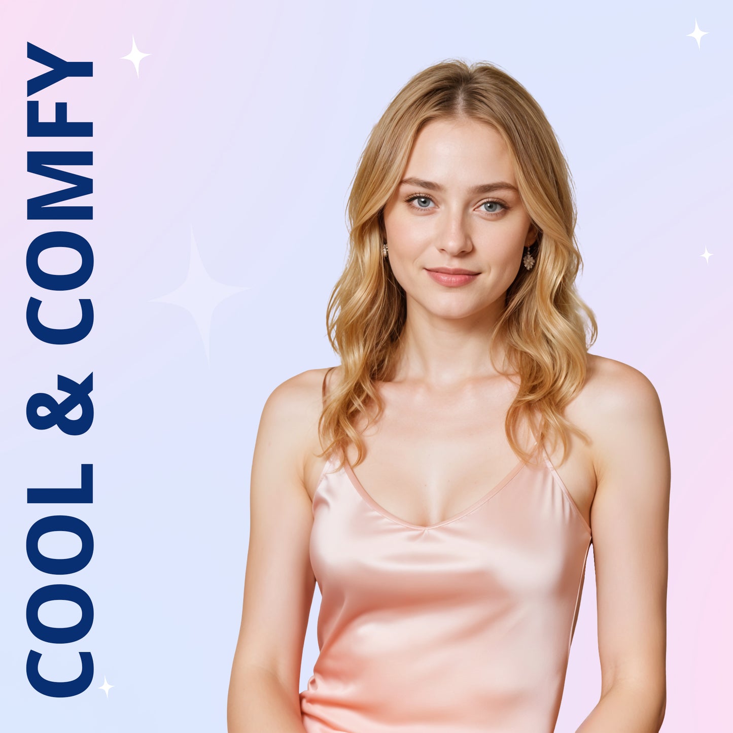 Silk Flowy Nightgown - Nightwear & Dress