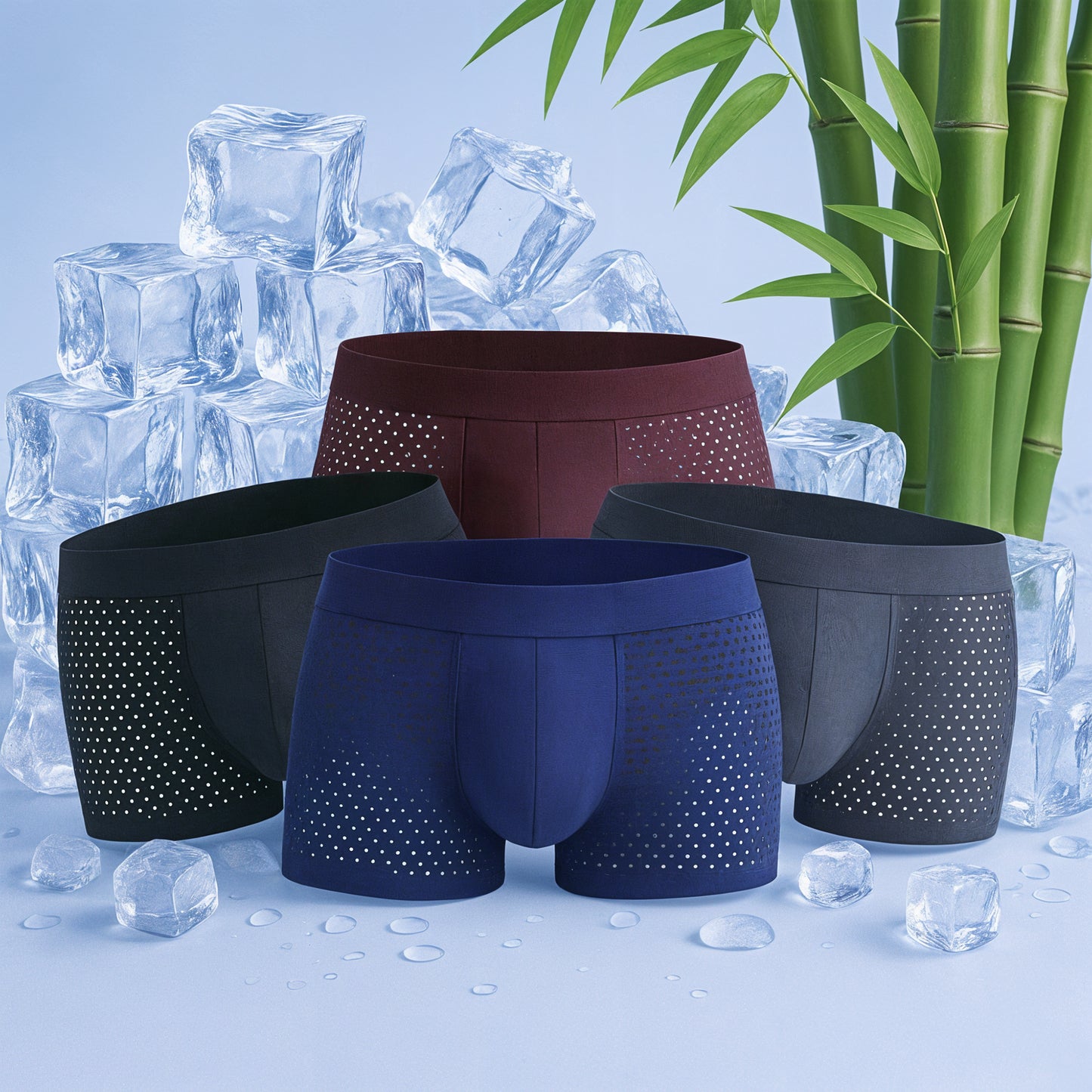Bamboo Comfort Boxers - Stay Cool Without Sweat - Buy 1 Get 2 Free