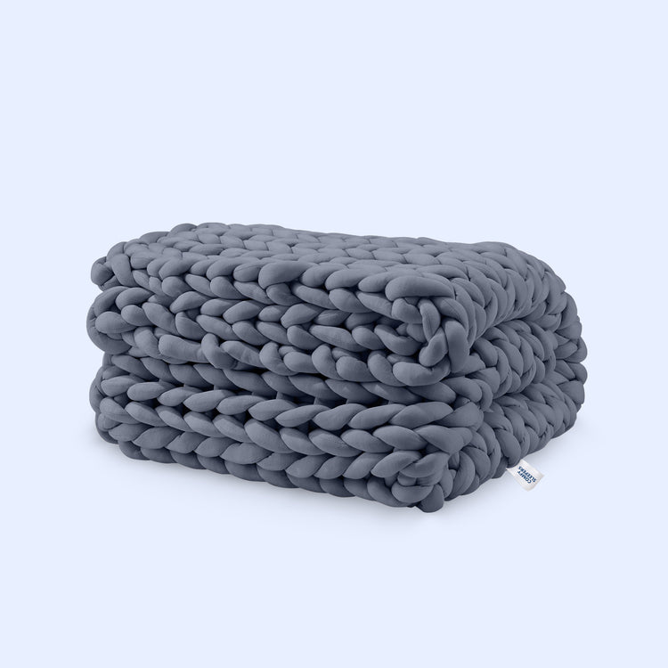 Chunky Knit Weighted Blanket