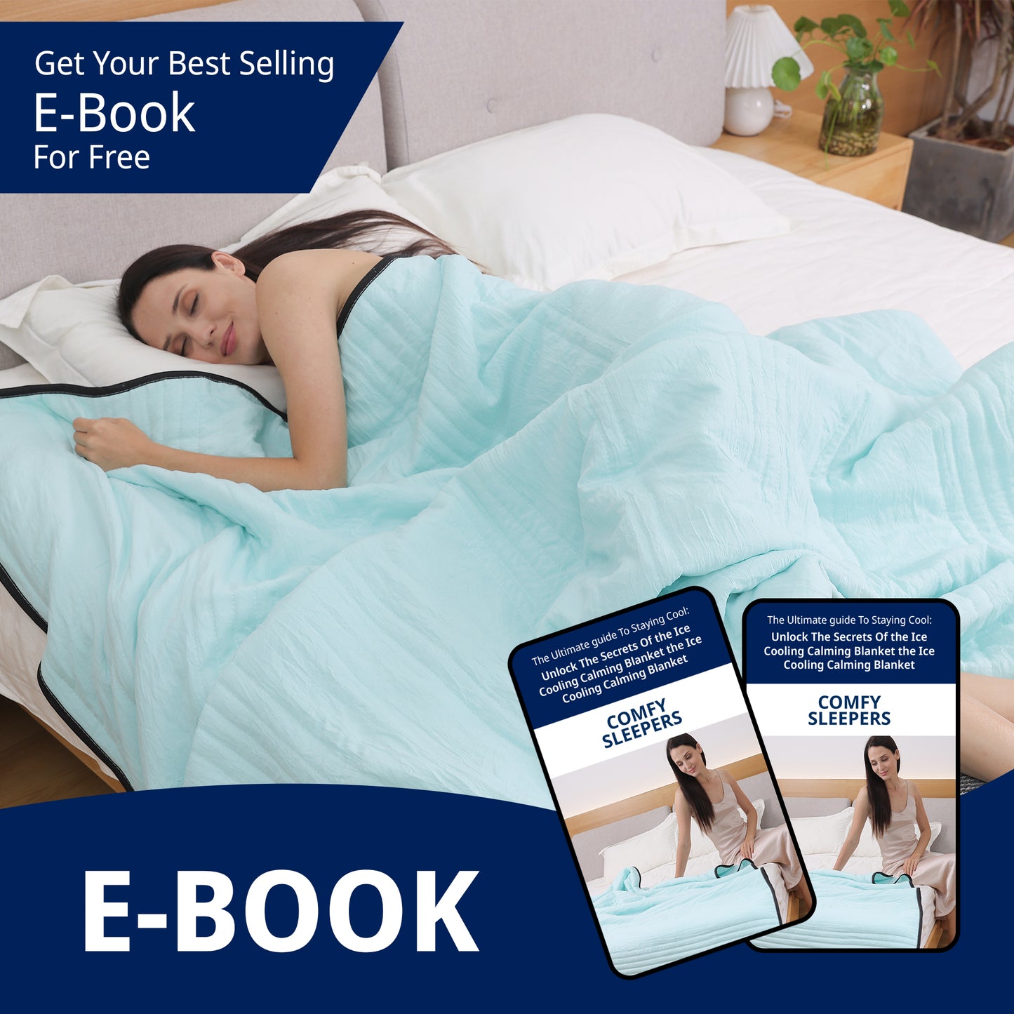 Ice Cooling Calming Blanket - Buy 1 Get 1 Free