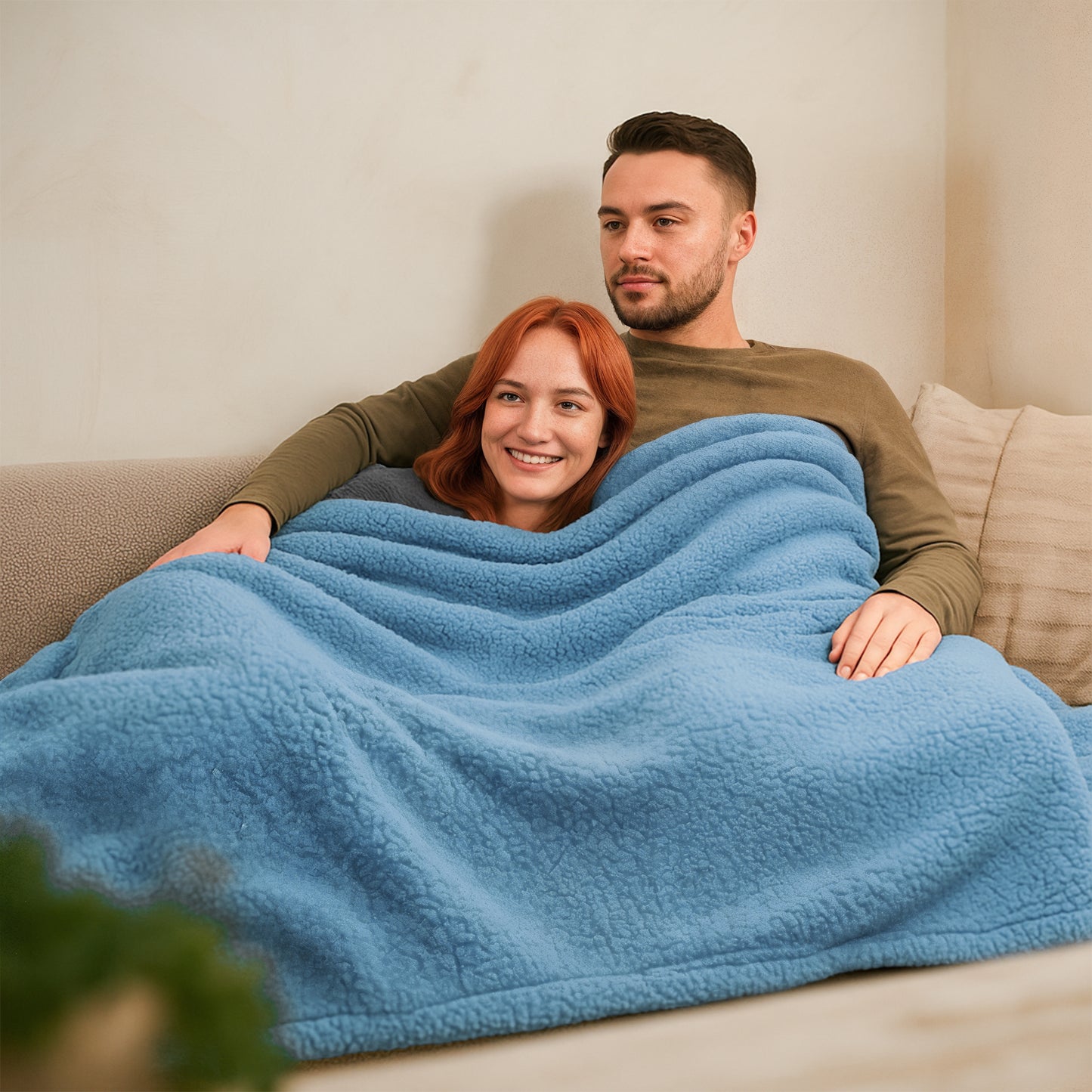 Waterproof Intimacy Blanket Sky Blue