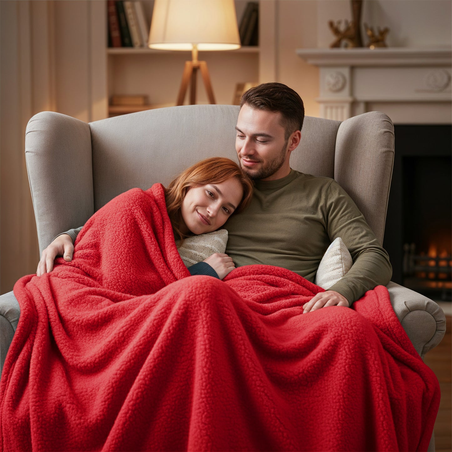 Waterproof Intimacy Blanket Red