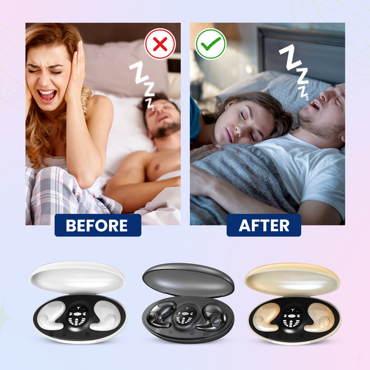 Auricolari Invisibili per il Sonno - Cancellazione del Rumore per Sonno, Corsa e Allenamenti