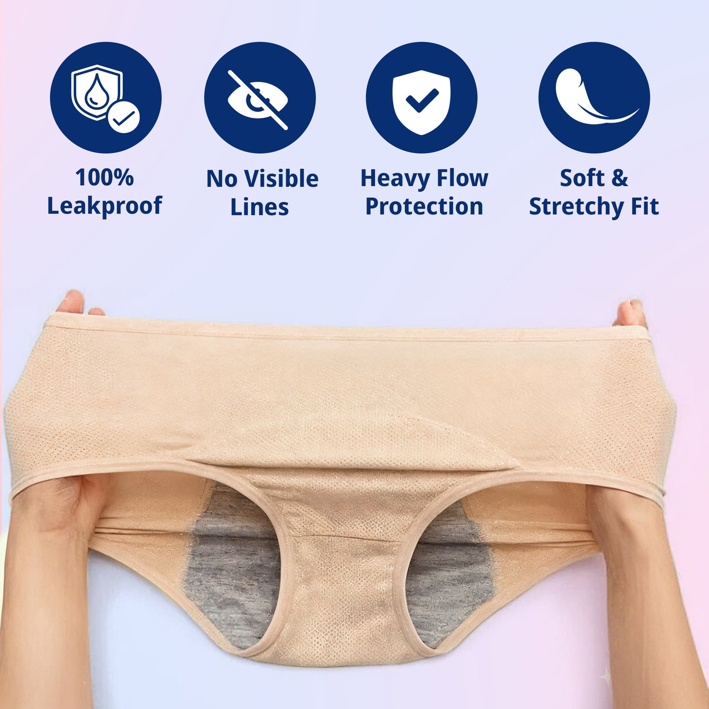 Leakproof High Waisted Panties