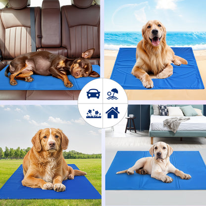 Pet Cooling Mat for All-day Cooling Comfort - Buy 1 Get 1 FREE