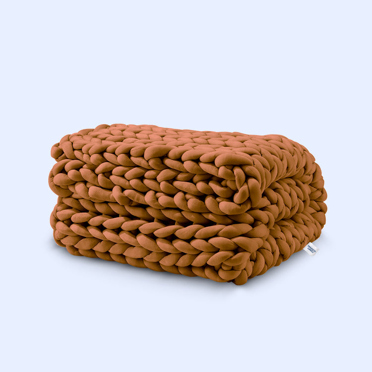 Chunky Knit Weighted Blanket