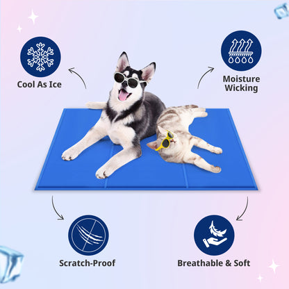 Pet Cooling Mat for All-day Cooling Comfort - Buy 1 Get 1 FREE