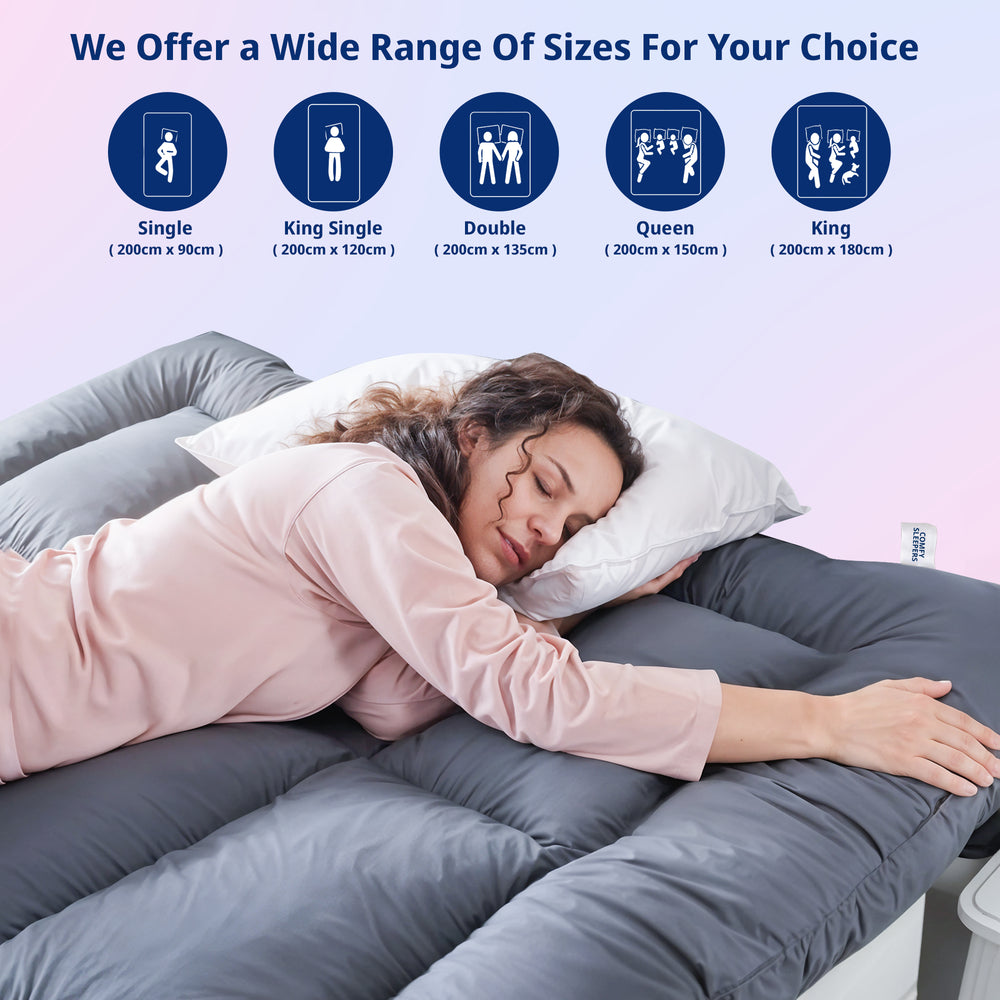 Topper di Lusso per Materasso – Comfort Estremo per un Sonno Riposante