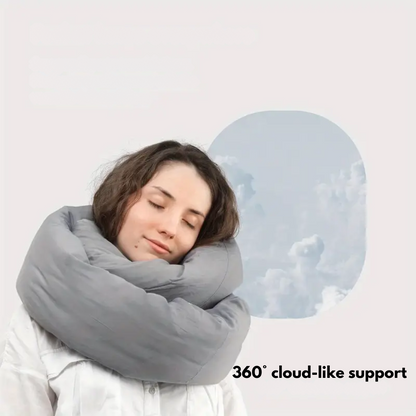 Infinity Travel Neck Pillow – Soft Neck Scarf for Home & Travel Sleep Support