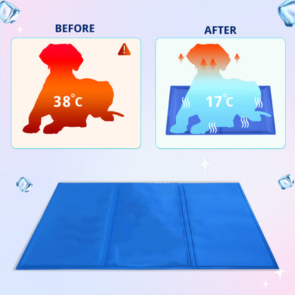 Pet Cooling Mat for All-day Cooling Comfort - Buy 1 Get 1 FREE