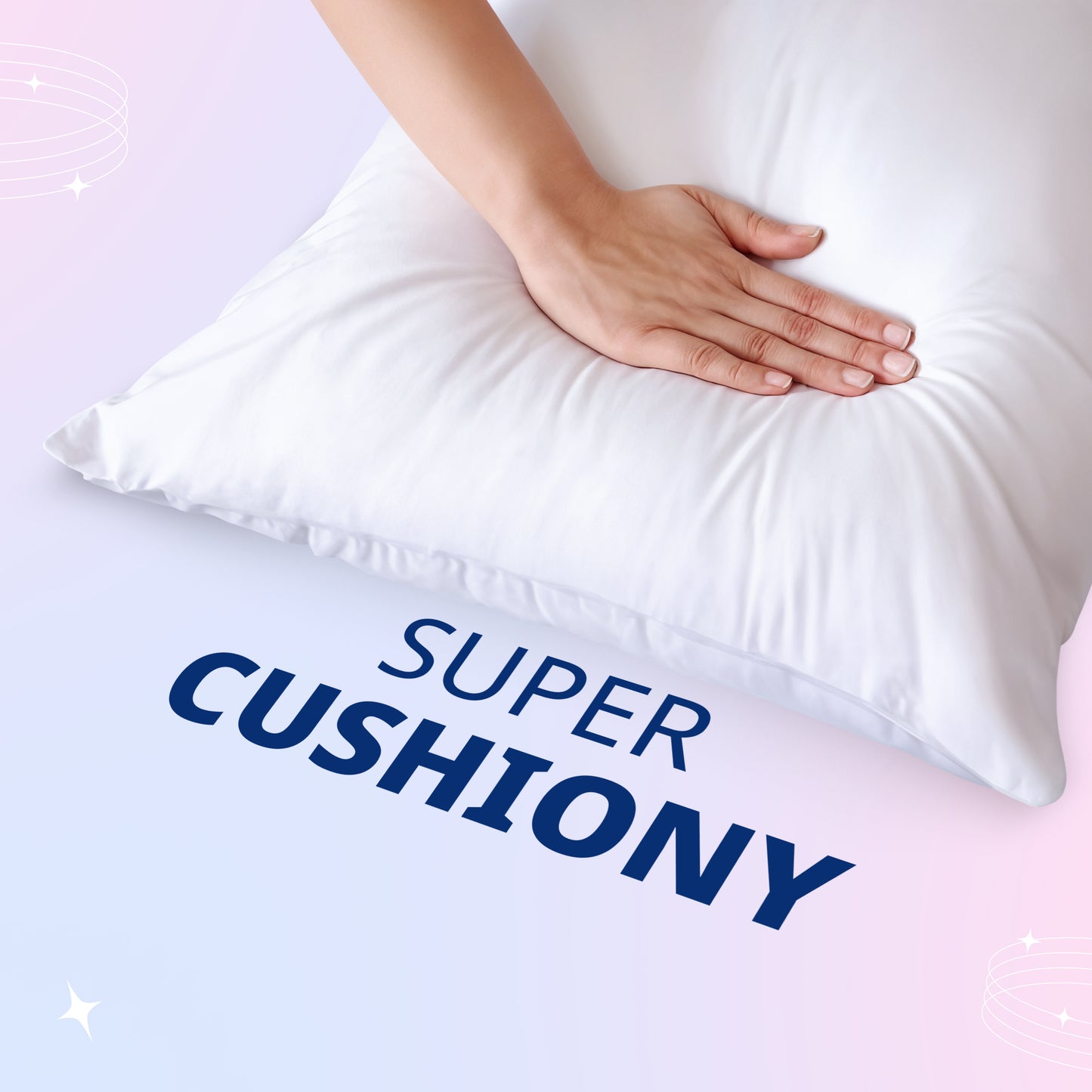 Sleeping All Night Pillow - Extra Comfort & Relaxation for Longer Hours Sleepers