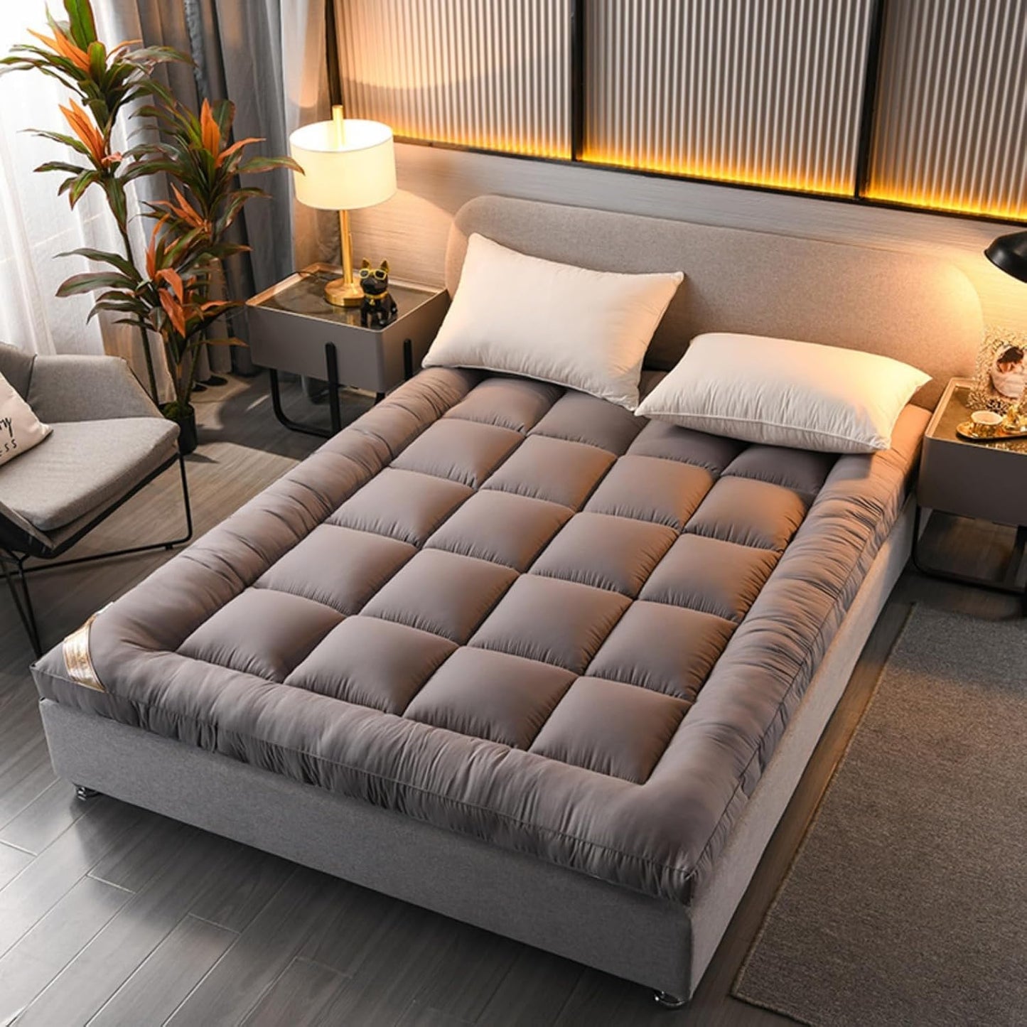 Luxury Top Mattress Topper – Ultimate Comfort for Restful Sleep