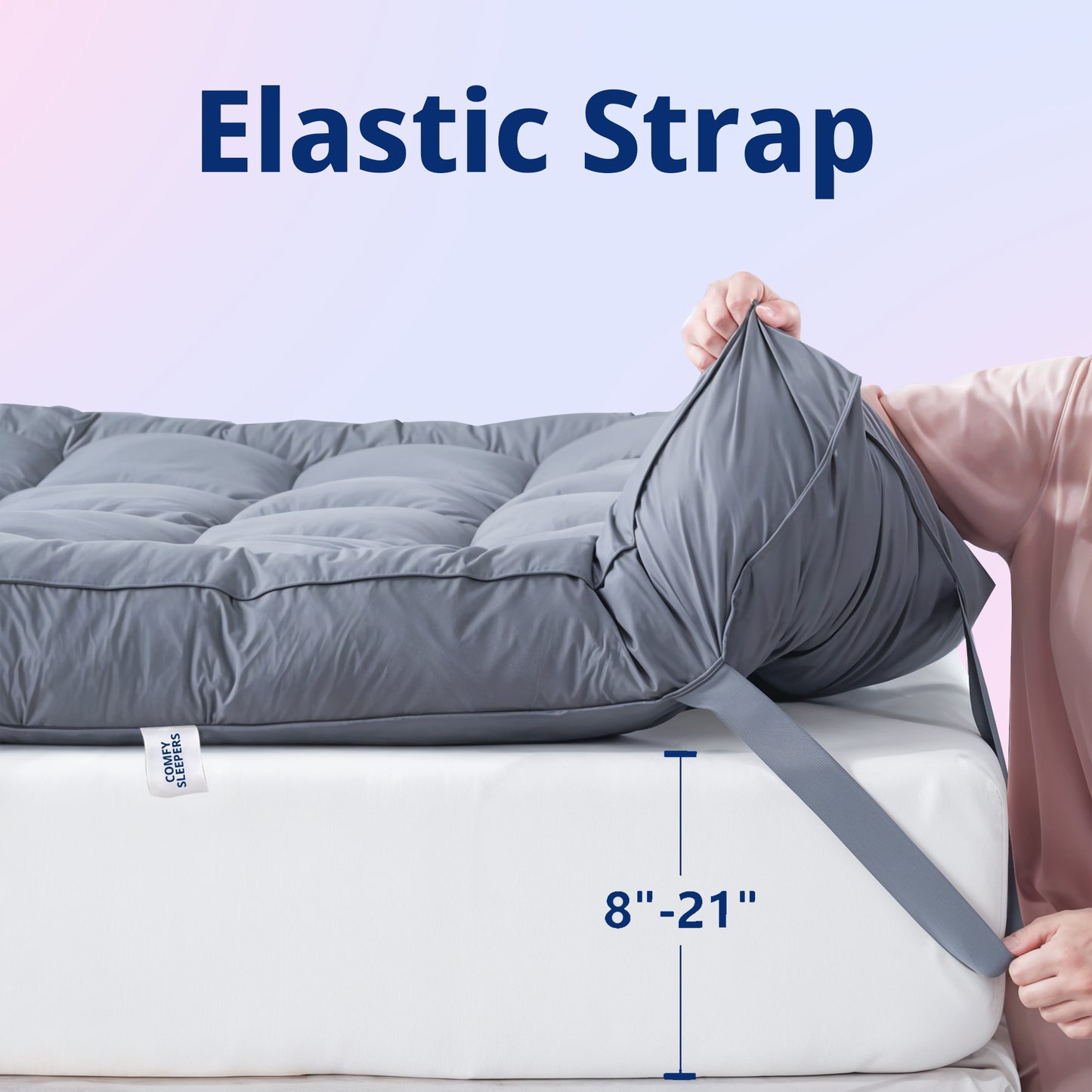 Luxury Top Mattress Topper – Ultimate Comfort for Restful Sleep